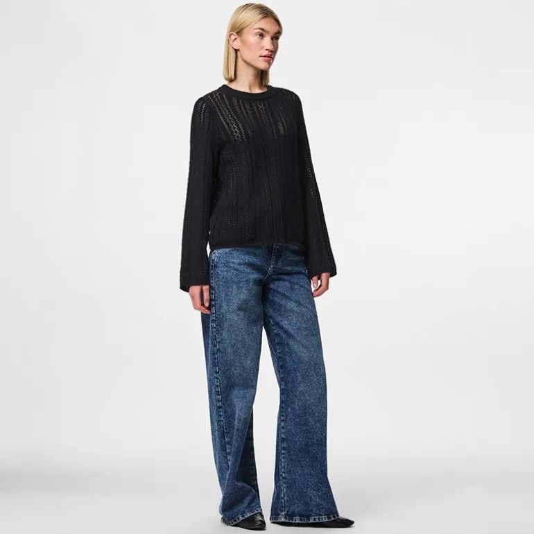 Dame Mira Strik Top Sort