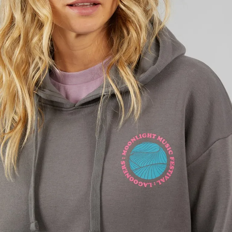 Dame Måneskin Hættetrøje Koksgrå