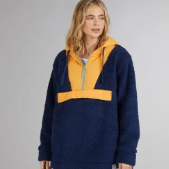 Dame Myla Fleecetøj Blå