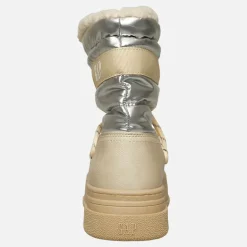 Dame Paradis Høj Nylon Sne støvler Off White