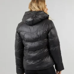 Dame Phillipa Puffer Jakke Sort