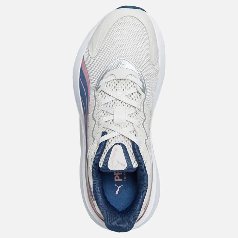 Dame Puls Pro Neutrale Dæmpede Løbesko Feather Gray/Poised Pink/Dark Indigo