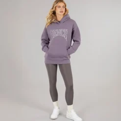 Dame Riddy Oversized Hættetrøje Dusted Grapes