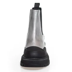 Dame Sally Piger 23 Lave Støvler 0050 Sølv