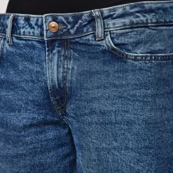 Dame Selma vide bukser Medium Blue Denim