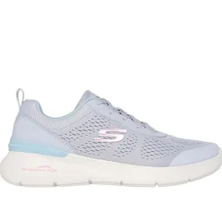 Dame Skech-Air Dynamight 2.0 New Heights Sneakers Blå