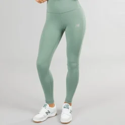 Dame Sleek NB Dry Højtaljede Tætsiddende Leggings Mørk Enebær