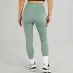 Dame Sleek NBDry Lomme Højtaljede Tætsiddende Leggings Mørk Enebær