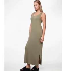 Dame Sofia Tank Ankel Kjole Dyb Lav Grøn