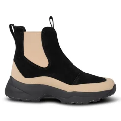 Dame Solveig Ruskind Vandtætte Støvler 864 Black/​Coffee Cream