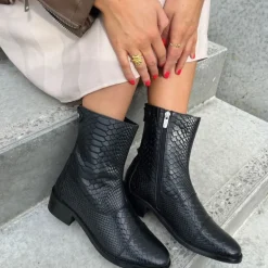 Dame Sorte Støvler 001 Sort