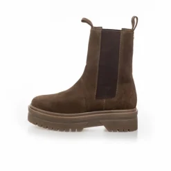 Dame Suede 22 Støvler 099 Army W/​Brown Sole