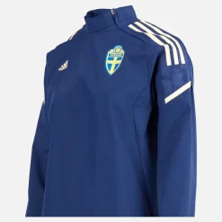 Dame SVFF Sverige Hybrid Top Team Navy Blue/​Easy Yellow