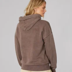 Dame Trait Hættetrøje Chokolade