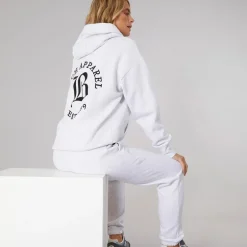 Dame Træningsdragt Grå Melange