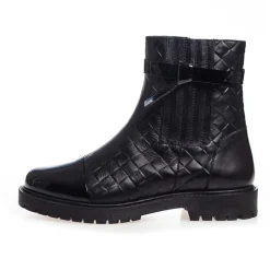 Dame Vest Mig Gæst Støvler 0011 Sort Lak