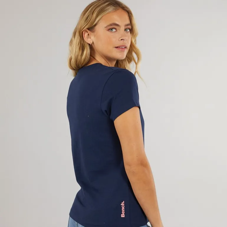 Dame Wildheart T-shirt Blå