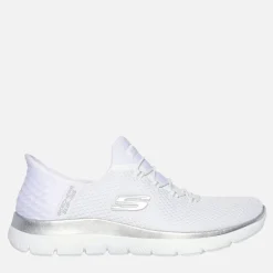 Damesko slip in Summits sneakers Hvid