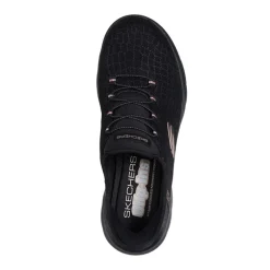 Damesko Summits Klassisk Nat Slip In Sneakers Sort