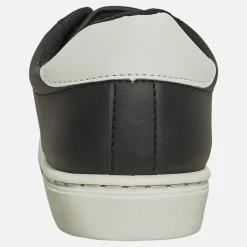 Drenge Contrast Heel Tennis Sneakers Sort