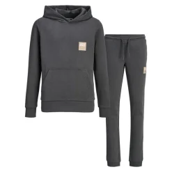 Drenge Drive Sweat Hættetrøje Og Joggingbukser Træningsdragt Asfalt