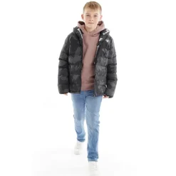 Drenge Emerton Jakke Sort Camo