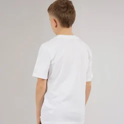 Drenge Grafisk Camo T-shirt White