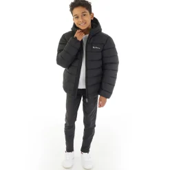 Drenge Klassisk Pufferjakke Sort