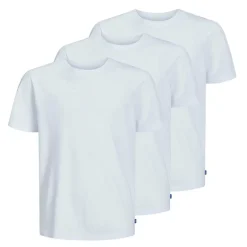Drenge økologisk tre pak t shirts Hvid