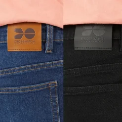 Drenge Lige To Pak Jeans Mørk Vask/​Sort