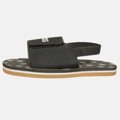 Drenge Logo Sandaler med Elastik Sort 2