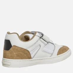 Drenge Logo Velcro Cupsole Træningssko Hvid