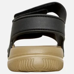 Drenge Logo Velcro Rem Sandaler Sort