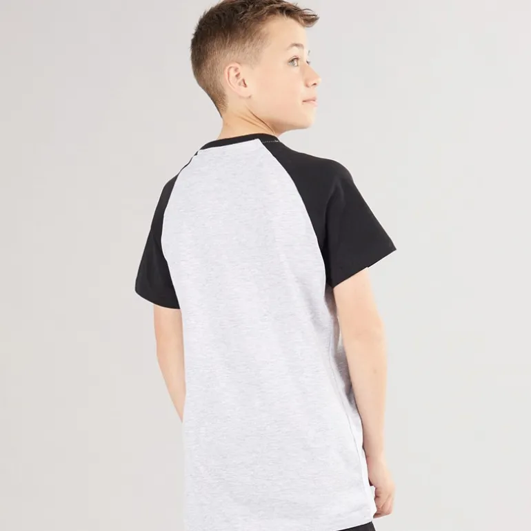 Drenge Marster Fem Pakke T-Shirts Gråmeleret / Is / Blågrøn / Hvid / Skiferblå