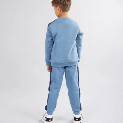 Drenge Orion Sweatshirt Og Joggingbukser Blå