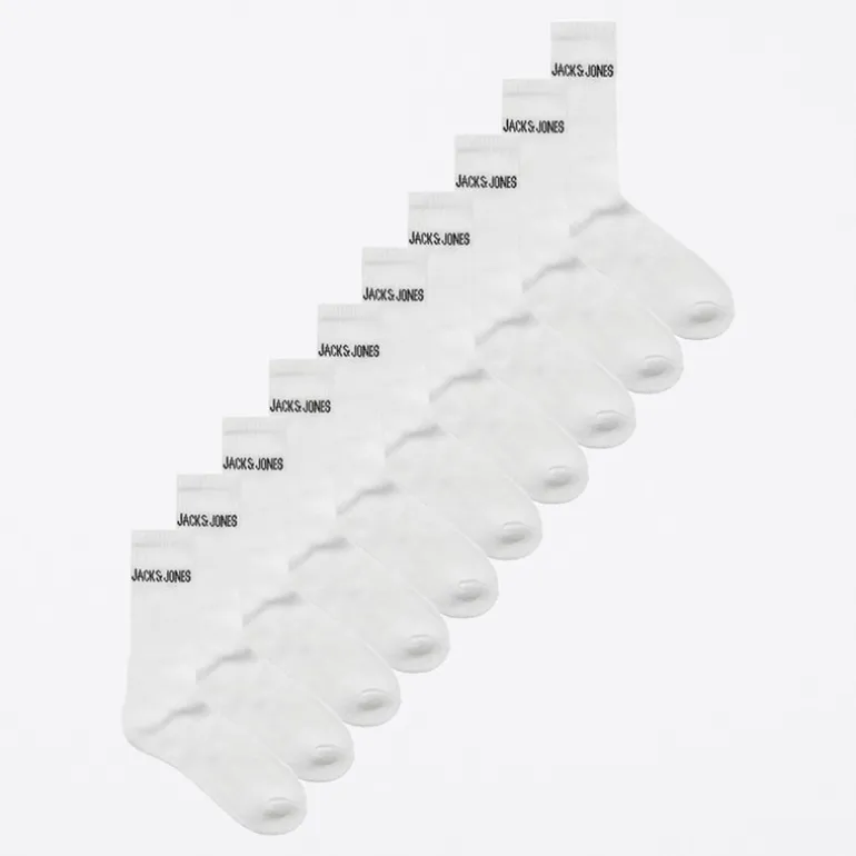 Drenge 10-pak Regen Tennissokker Hvid