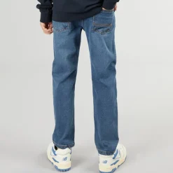 Drenge Reg Fit Jeans Mellemblå