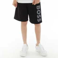 Drenge Shorts af jerseystof Sort