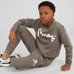 Drenge Sig Ape Crew Træningssæt Mørkegrå