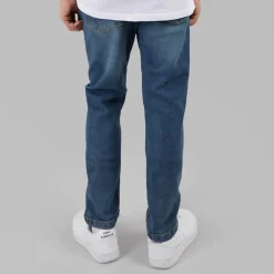 Drenge slim fit jeans mellemblå