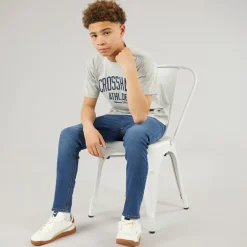 Drenge Slim To Pak Jeans Mellem Vask/​Sort Vasket