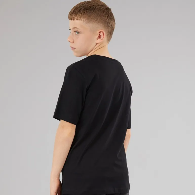 Drenge Splash Corp Logo T-shirts Sort