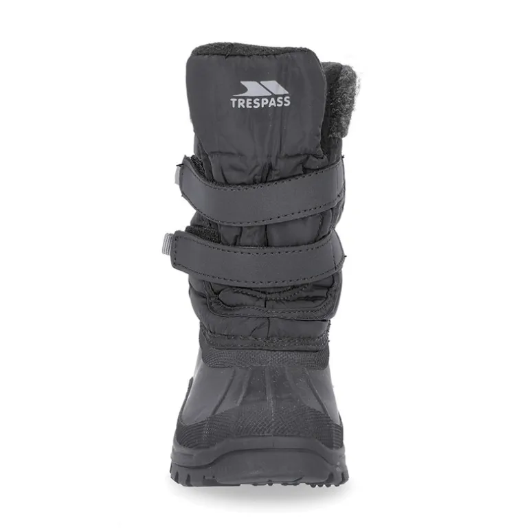 Drenge Strachan Vandtætte Sne Støvler Sort