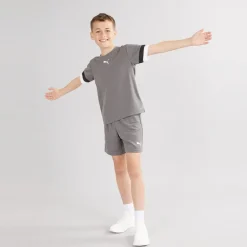 Drenge teamRISE Trænings Shorts Smoked Pearl /​ Hvid