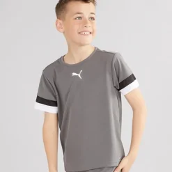 Drenge teamRISE Træningstrøje Smoked Pearl /​ Sort /​ Hvid