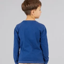 Drenge T-shirt Blue Lily