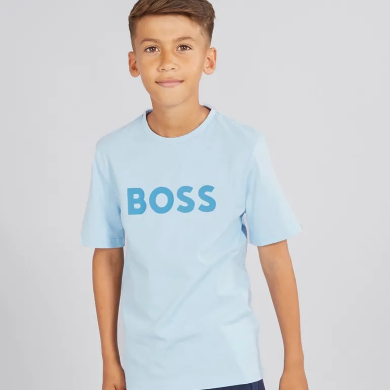 Drenge T-shirt Persisk Blå