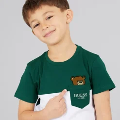 Drenge T-shirt Throwback Green