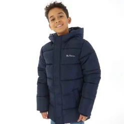 Drenge Tyk Pufferjakke Blå Blazer