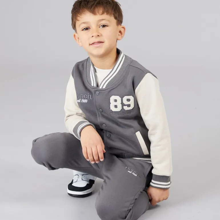 Drenge Varsity Træningstøj Grå